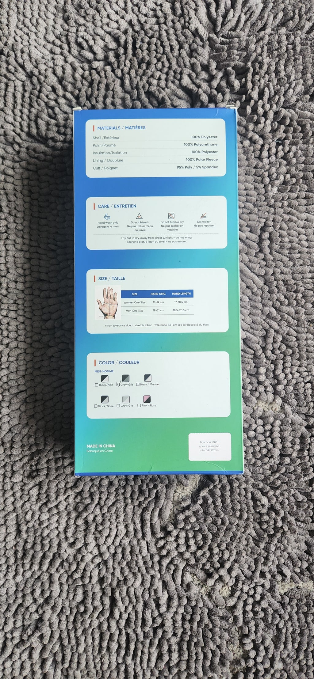 EMsnofri – Gants d’hiver tactiles, chauds, déperlants et antidérapants